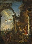 Giovanni Paolo Panini Adoration of the Shepherds oil painting on canvas